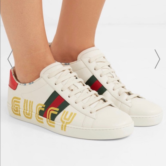 SOLD!! Ace metallic print leather sneakers. - Picture 7 of 8